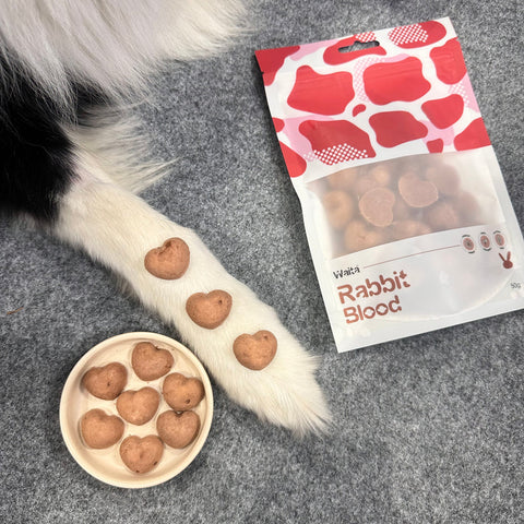 Product image of WAITA Freeze Dried Rabbit Blood 50g - Pets Villa. 