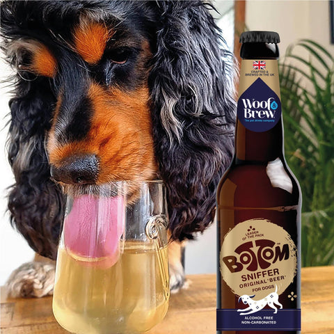 Product image of WOOF & BREW Bottom Sniffer Original Beer for Dogs 330ml - Pets Villa. 
