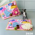 Front image of ZEZE Enjoy It Bath Snuffle Pet Mat  - Pets Villa. 