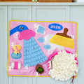 Image of all the sniffing parts of ZEZE Enjoy It Bath Snuffle Pet Mat - Pets Villa. 
