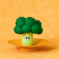 Broccoli variant image of ZEZE Fruit and Vegetable Latex Dog Toys - Pets Villa. 