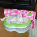 Front image of ZEZE Green Apple Tunnel Bed - Pets Villa. 