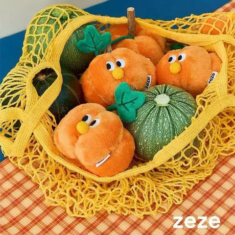 Front image of ZEZE Silvervine Stick and Crinkle Paper Pumpkin Cat Toy  - Pets Villa. 