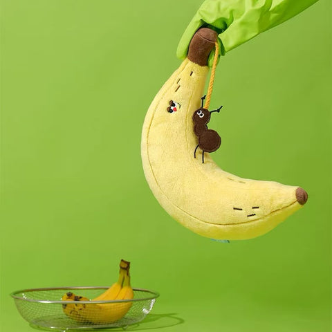 Standalone image of ZEZE Softer Banana Pet Pillow - Pets Villa. 