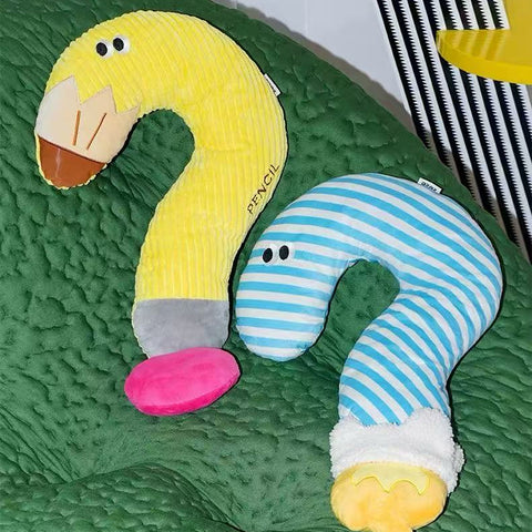 Image of both variants of ZEZE Softer Pencil Pet Pillow  - Pets Villa. 