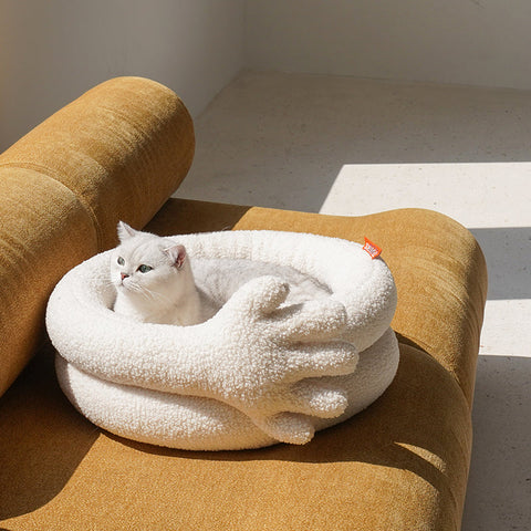 Front image of ZEZE Thank You Pet Bed - Pets Villa. 