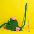 Front image of ZEZE Tulip Cat Teaser Wand - Pets Villa. 