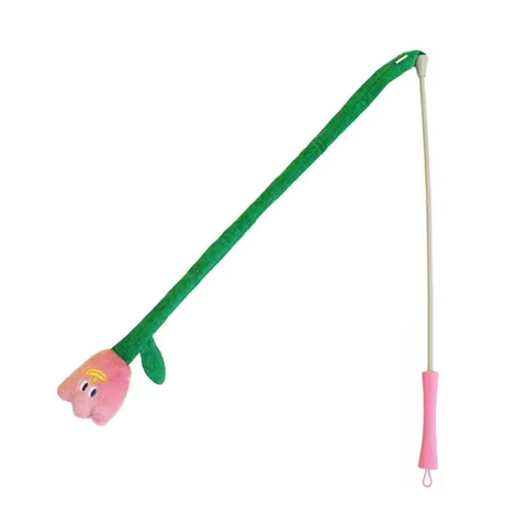 Product image of ZEZE Tulip Cat Teaser Wand - Pets Villa. 