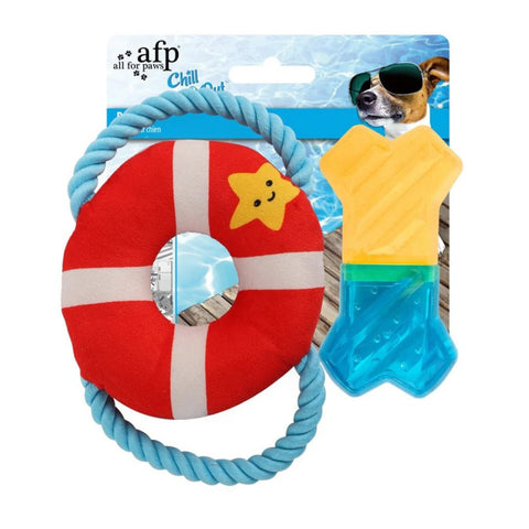 ALL FOR PAWS Chill Out Bark Watch Set Dog Toy 2 pack - Pets Villa