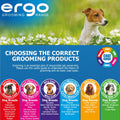 ANCOL Ergo Bristle Brush – Gentle Grooming Tool for All Coat Types