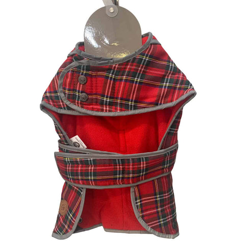 ANCOL Muddy Paws Reflective Dog Coat with adjustable straps and reflective trim