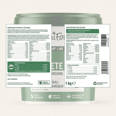 ANIFORTE BARF Complete - Raw Dog Food Supplement - Pets Villa
