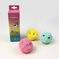 Animal Sound Cat Balls 3pks - Pets Villa