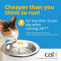 CATIT Stainless Steel Flower Water Fountain 3L - Pets Villa