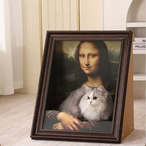 Classic Art - Inspired Cat Scratcher Frame - Pets Villa