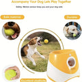 Key features of Automatic Ball Launcher Light Green - Pets Villa. 