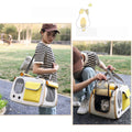 Foldable Mesh Pet Travel Bag - Pets Villa