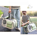 Foldable Mesh Pet Travel Bag - Pets Villa