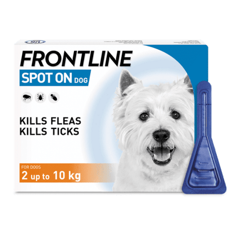 FRONTLINE® Spot On Flea And Tick Treatment For Dogs - Pets Villa