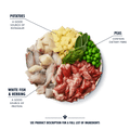 LILY'S KITCHEN Dog Cans Pub Lunch Fish and Chips for Dogs 400g - Pets Villa