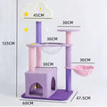 MARTINA 108 - 165cm Star & Cloud Cat Tree Climbing Frame - Pets Villa
