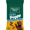 NATURES MENU Puppy Meaty Treats Chicken and Pork 50g - Pets Villa