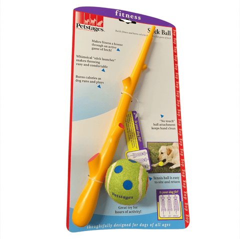 PETSTAGES Stick Ball - Pets Villa
