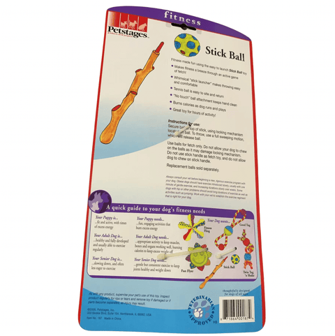 PETSTAGES Stick Ball - Pets Villa