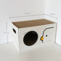 PURROOM Little Chicken Cat House - Pets Villa