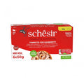 SCHESIR Complete Nutrition Tuna with Shrimps Fillet Mini Meal 6x50g - Pets Villa