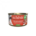 SCHESIR Complete Nutrition Tuna with Shrimps in Jelly Cat Can - Pets Villa