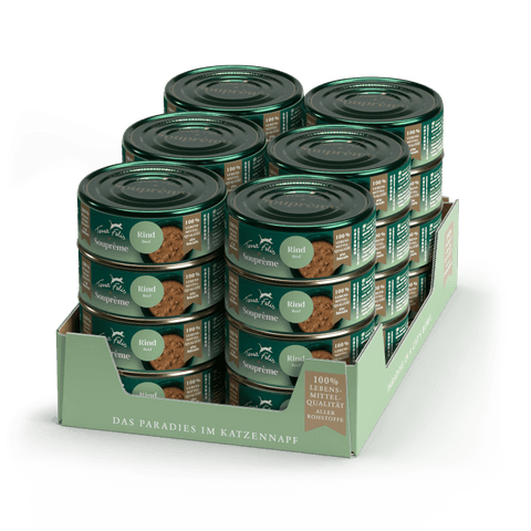 TERRA FELIS Soupreme Beef Complementary Cat Food 70g - Pets Villa