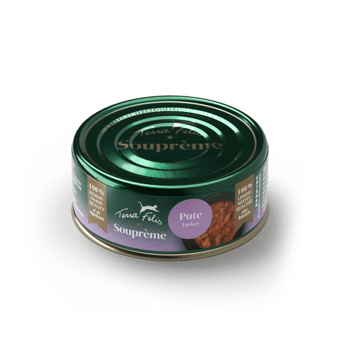 TERRA FELIS Soupreme Turkey Complementary Cat Food 70g - Pets Villa