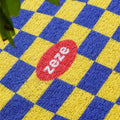 ZEZE Abstract Plaid Mat - Pets Villa