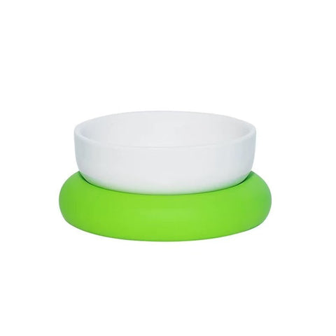 ZEZE Ceramic Bowls with Base - Pets Villa