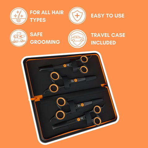 DOGSLIFE Dog Scissor Grooming Set - Pets Villa