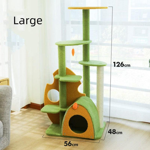 MARTINA Plant Style Cat Climbing Tree - product image. This is a product of Pets Villa.