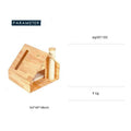 MIAOZUO Solid Wood Cat House - Pets Villa