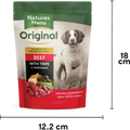 NATURES MENU Dog Pouches Beef with Tripe For Adult Dogs - Pets Villa