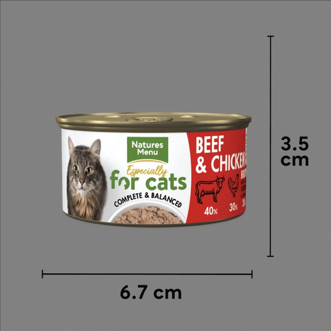 NATURES MENU Especially for Cats Cans Cat Multipack For Adult Cats - Pets Villa