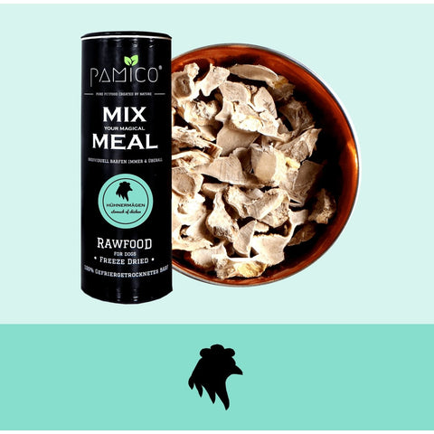 PAMICO - Mix Meal Chicken Gizzards Freeze-dried 90g - Pets Villa