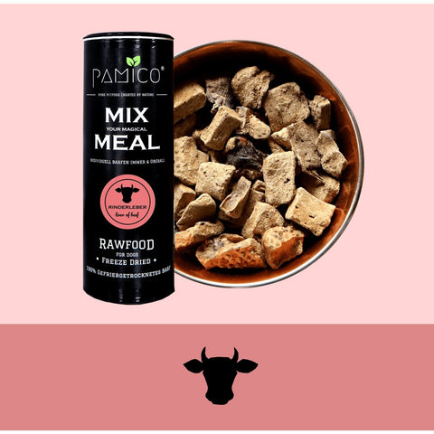 PAMICO - Mix Meal Freeze-dried Beef Liver 140g - Pets Villa