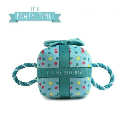 Pawty Time Tugger Rope Toy – Durable, Squeaky, and Social Play for Dogs