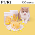 PURLAB Cheese Cat Toy With Catnip - Pets Villa