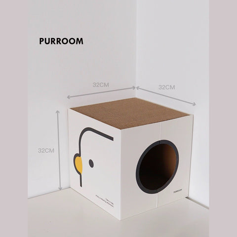 PURROOM Double Layer Scratcher Box - Pets Villa