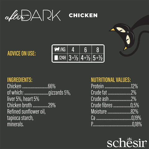 SCHESIR After Dark - Chicken in Broth - Pets Villa