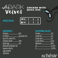 SCHESIR After Dark Velvet Chicken with Quail Egg Mousse 80g - Pets Villa