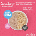 SCHESIR Baby - Mousse and Fillets for Kittens (3x55g) - Pets Villa