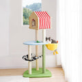 ZEZE 138 cm Large Farm Cat Tree - Pets Villa