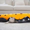 ZEZE Felt Cheesy Foldable Cat Tunnel - Pets Villa